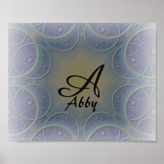 Amazone A Teckensnitt Poster (Framsidan)