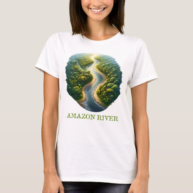 Amazonfloden T Shirt (Framsida)