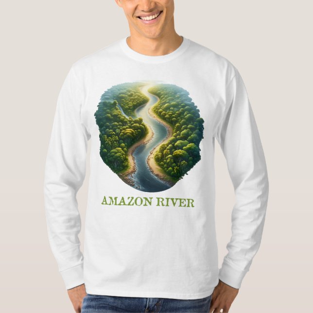 Amazonfloden T Shirt (Framsida)