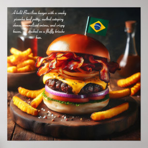 Amazonia Ambiance: Picanha Power Poster