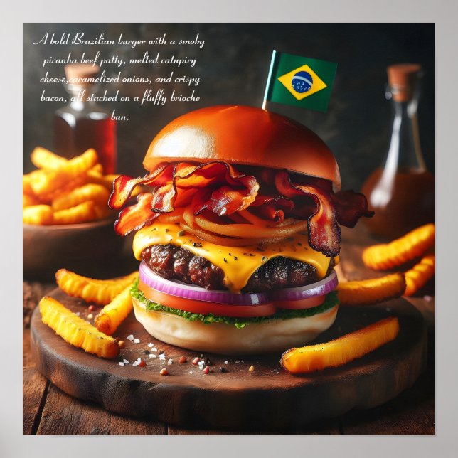 Amazonia Ambiance: Picanha Power Poster (Framsidan)