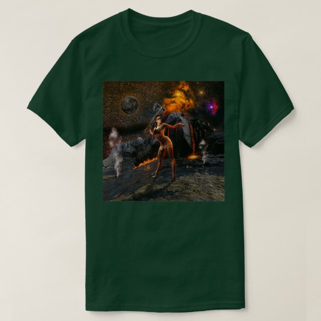 Amazonia Heat T Shirt (Design framsida)