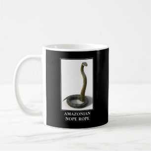 Amazonia Nope Rope - Anaconda Snake Danger Kaffemugg