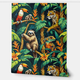 Amazonia Rainforest Creatures Peel and Stick