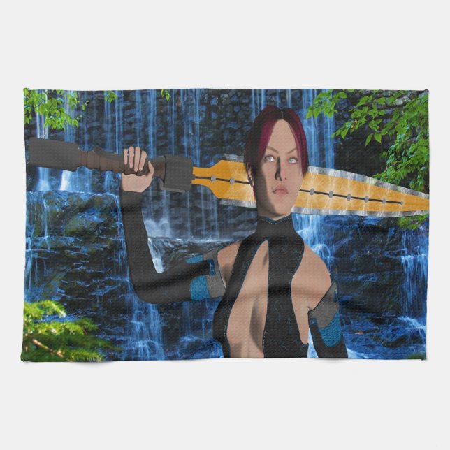 Amazonia Woman Kökshandduk (Horisontell)