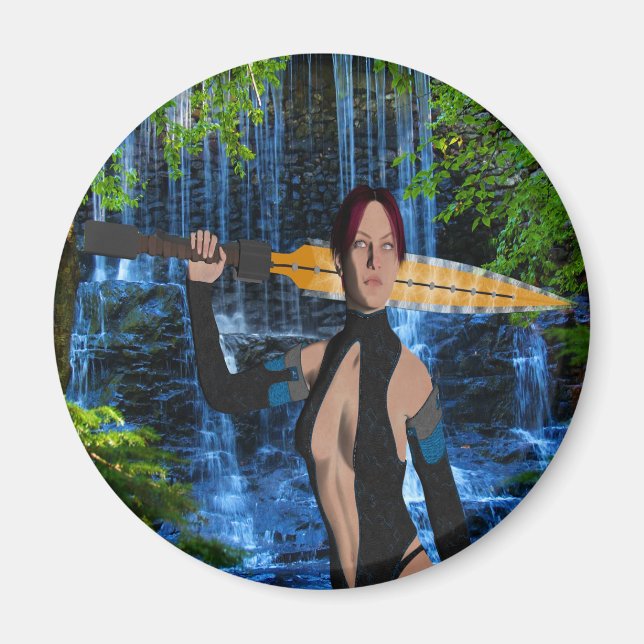 Amazonia Woman Magnet (Framsidan)