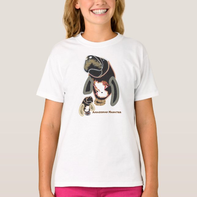 Amazonian Manatee T-shirt (Framsida)