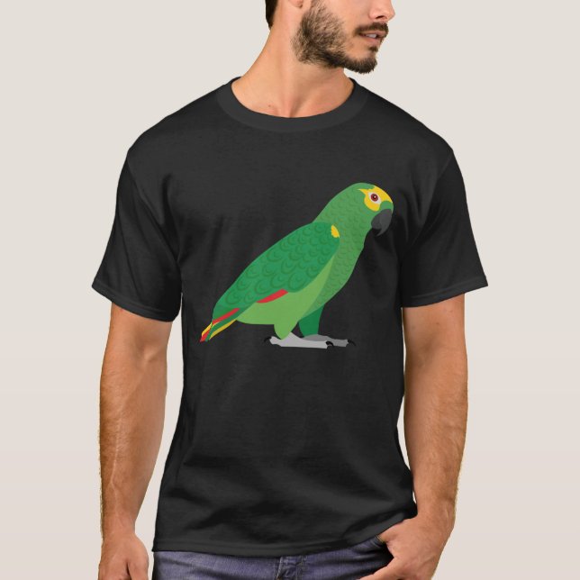 Amazonpapegoja T Shirt (Framsida)