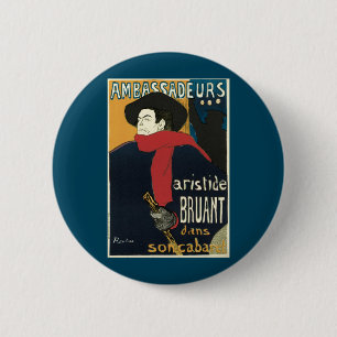 Ambassader, artistide Bruant av Toulouse Lautrec Knapp