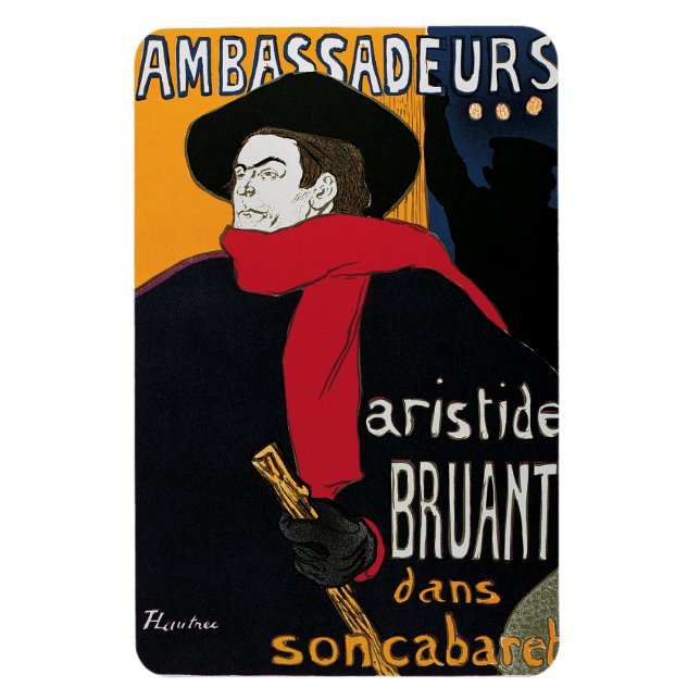 Ambassader av Toulouse-Lautrec Magnet (Vertikal)