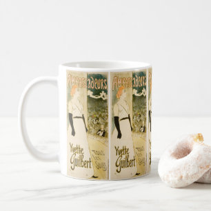 Ambassadeurs Yvette Guilbert av Theophile Steinlen Kaffemugg