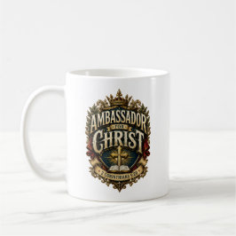 Ambassadör för Kristus 2 Korintierbrevet 5 20 Kris Kaffemugg