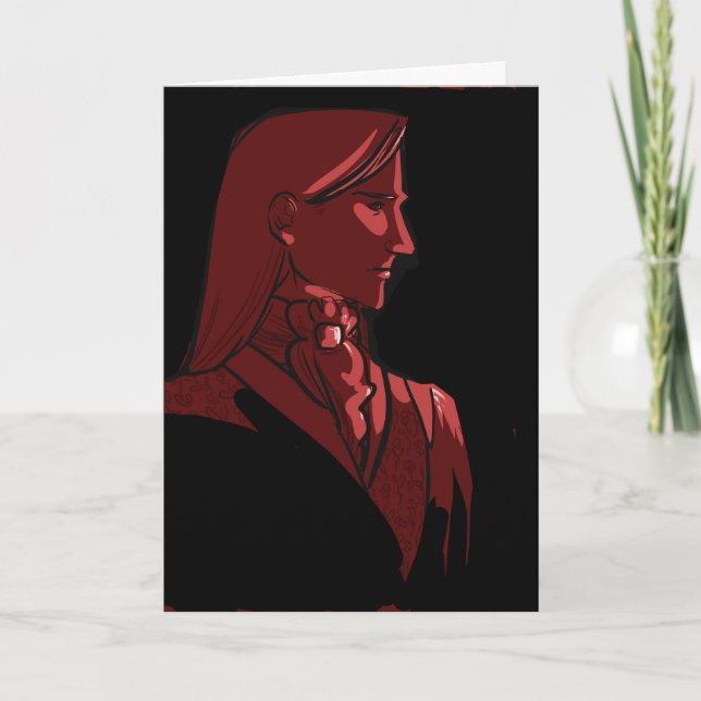 Ambassadör Lisinthir Greeting Card Kort (Framsida)