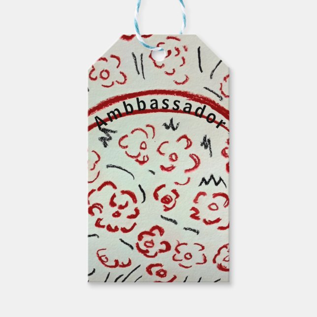 Ambassador Presentetikett (Framsidan)