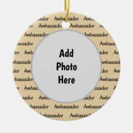 Ambassador Scout-julprydnad Julgransprydnad Keramik