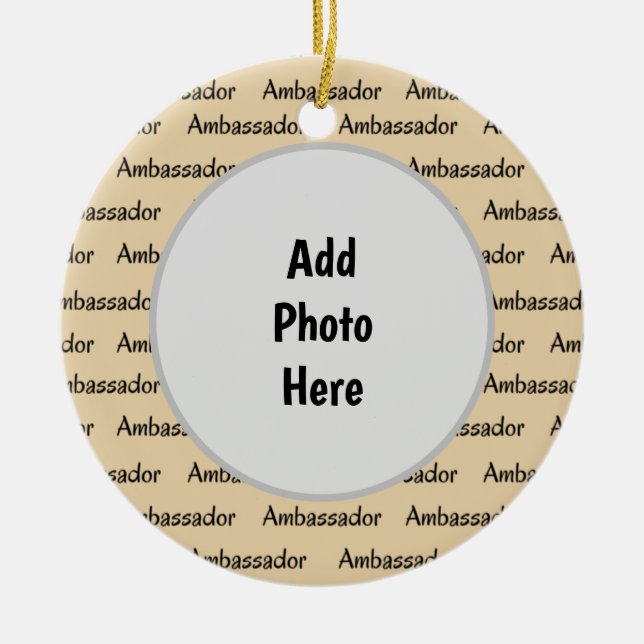 Ambassador Scout-julprydnad Julgransprydnad Keramik (Framsidan)