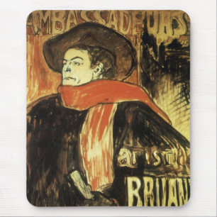 Ambassadörer, Aristide Bruant av Toulouse Lautrec Musmatta