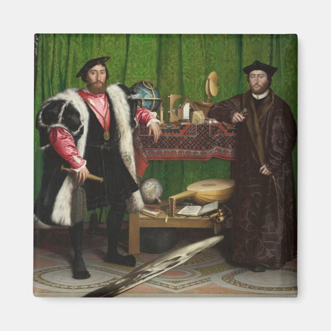 Ambassadörer Holbein the Younger Magnet (Framsidan)