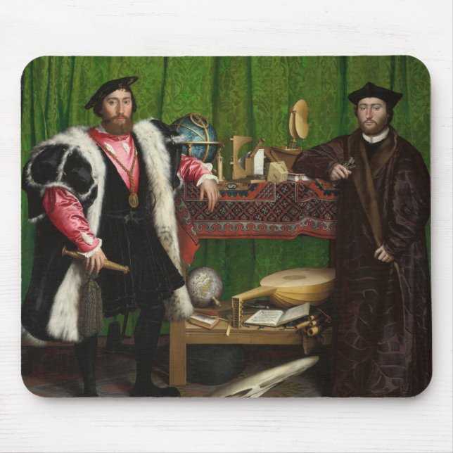 Ambassadörer Holbein the Younger Musmatta (Framsidan)