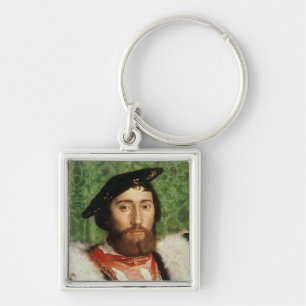 Ambassadörerna, 1533 fyrkantig silverfärgad nyckelring