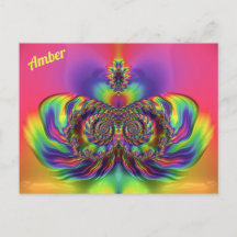 AMBER ~ 3D-designmönster ~ Flera färger 