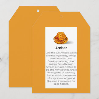 Amber Crystal: Märkre för judiskt Visning Julkort