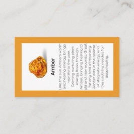 Amber Crystal: Visning för judendom Visitkort