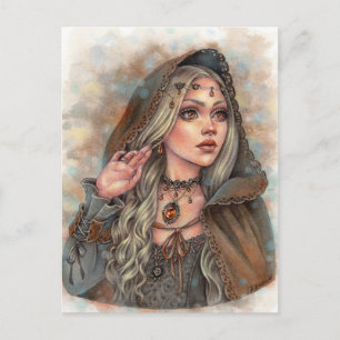 Amber Enchantress-vykort Vykort