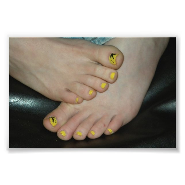 Amber Feet Fototryck (Framsidan)