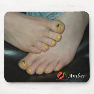 Amber Feet Mousepad Musmatta