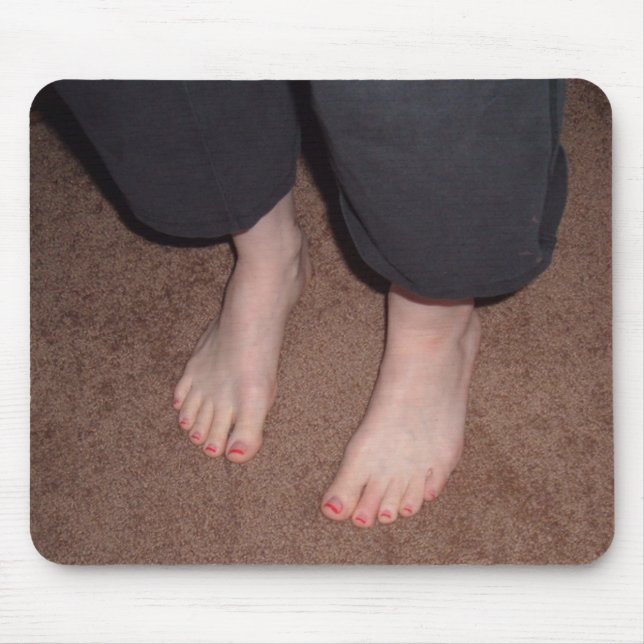 Amber Feet Mousepad Musmatta (Framsidan)