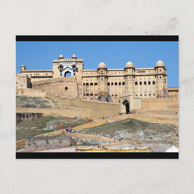 Amber fort gräns vykort (Framsida)