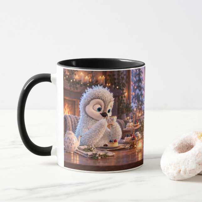 Amber & Frosty Cozy Cocoa Time Mugg (Med munk)