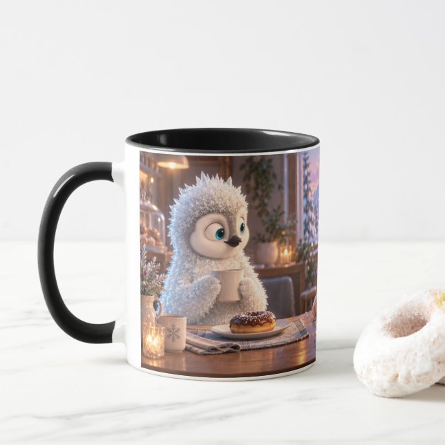 Amber & Frosty Donut Mountain Mugg (Med munk)