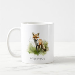 Amber Gaze: Meadow Fox, anpassningsbar Kaffemugg