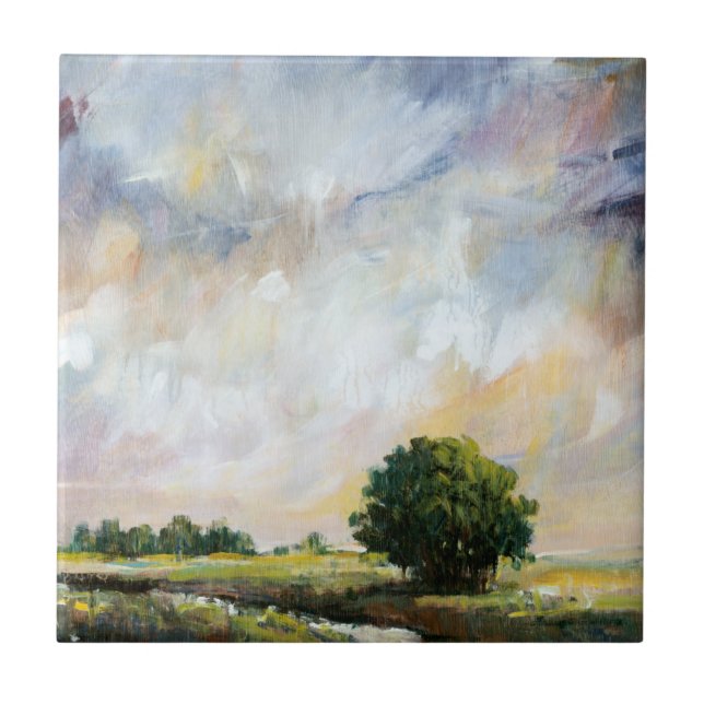 Amber Glow II Kakelplatta (Framsidan)