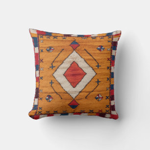 Amber Glow" - marockanska Kilim Pillows: Kudde
