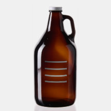 Amber Growler med Rand