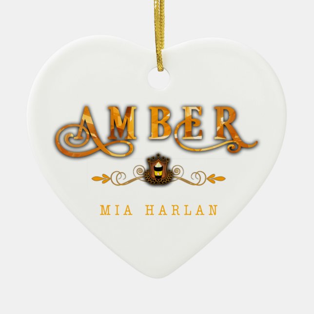 Amber Jewels Cafe Series Ornament (Framsidan)