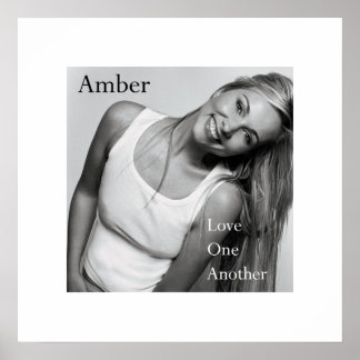 Amber - kärlek-on-other 20 x20-projektionsyta Post Poster