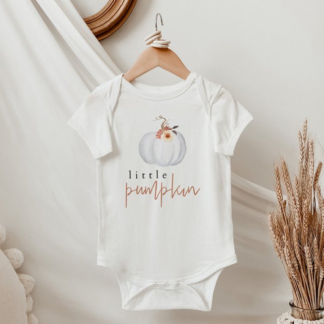 AMBER Little Pumpkin Sweet Orange Höst T Shirt (Skapare uppladdad)