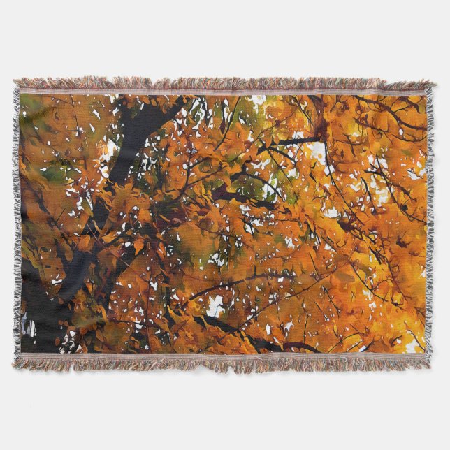 Amber Löv of Fall Filt (Framsidan)