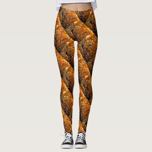 Amber Löv of Fall Leggings (Framsida)
