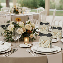 Amber meadow floral presentaskar