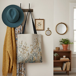 Amber meadow floral tygkasse