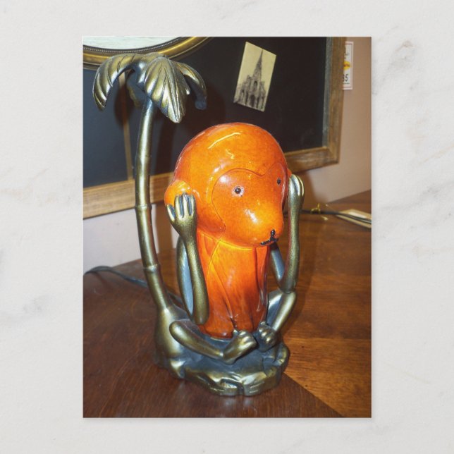 Amber Monkey Vykort (Framsida)