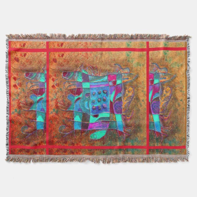 "Amber Open" av Paul Buică Throw Blanket Filt (Framsidan)