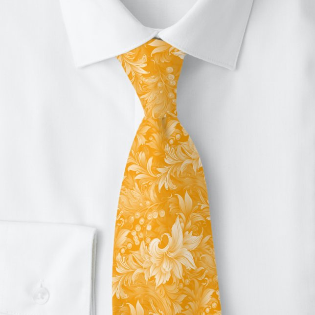 Amber Ornate Botanisk Slips (Skapare uppladdad)