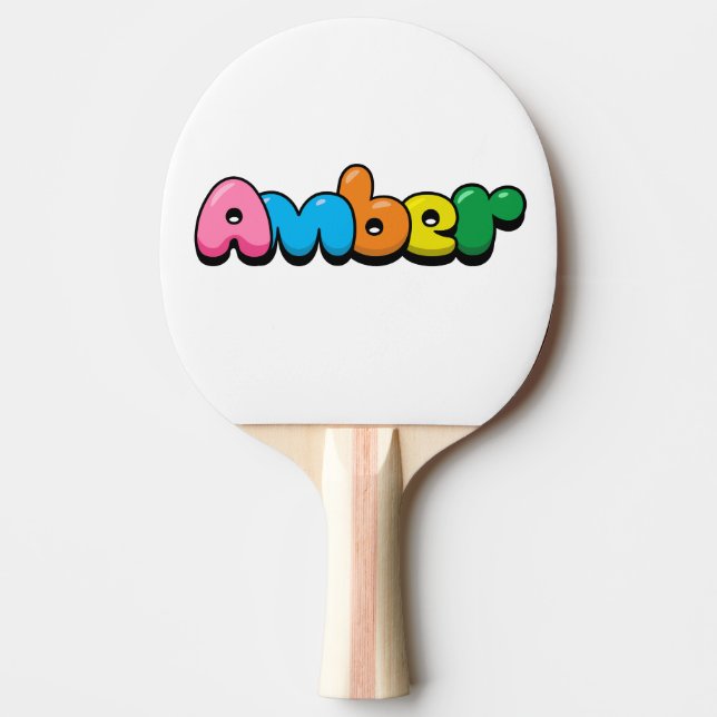 Amber Pingisracket (Framsidan)