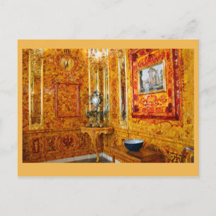 Amber Room, Catherine Palace, Ryssland Vykort